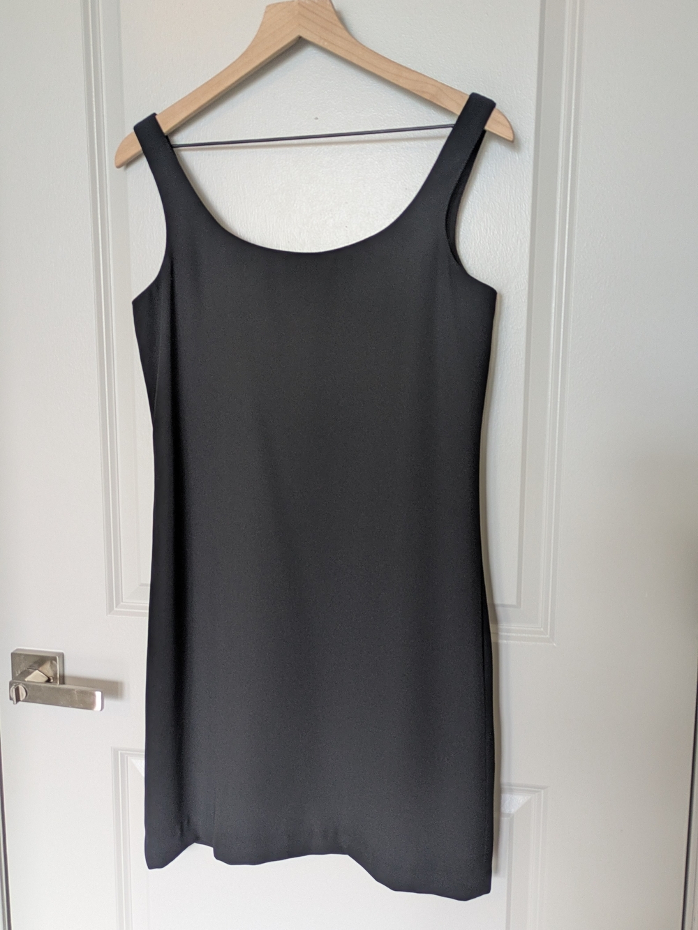 Vintage Hugo Buscati Black Mini Shift Dress